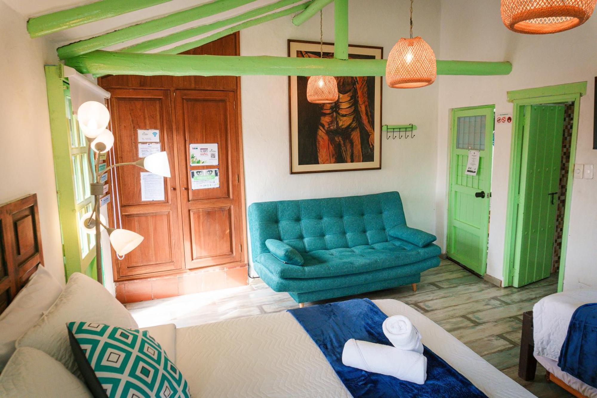 Apartamentos Y Habitaciones Le Colibri - Villa De Leyva Eksteriør billede