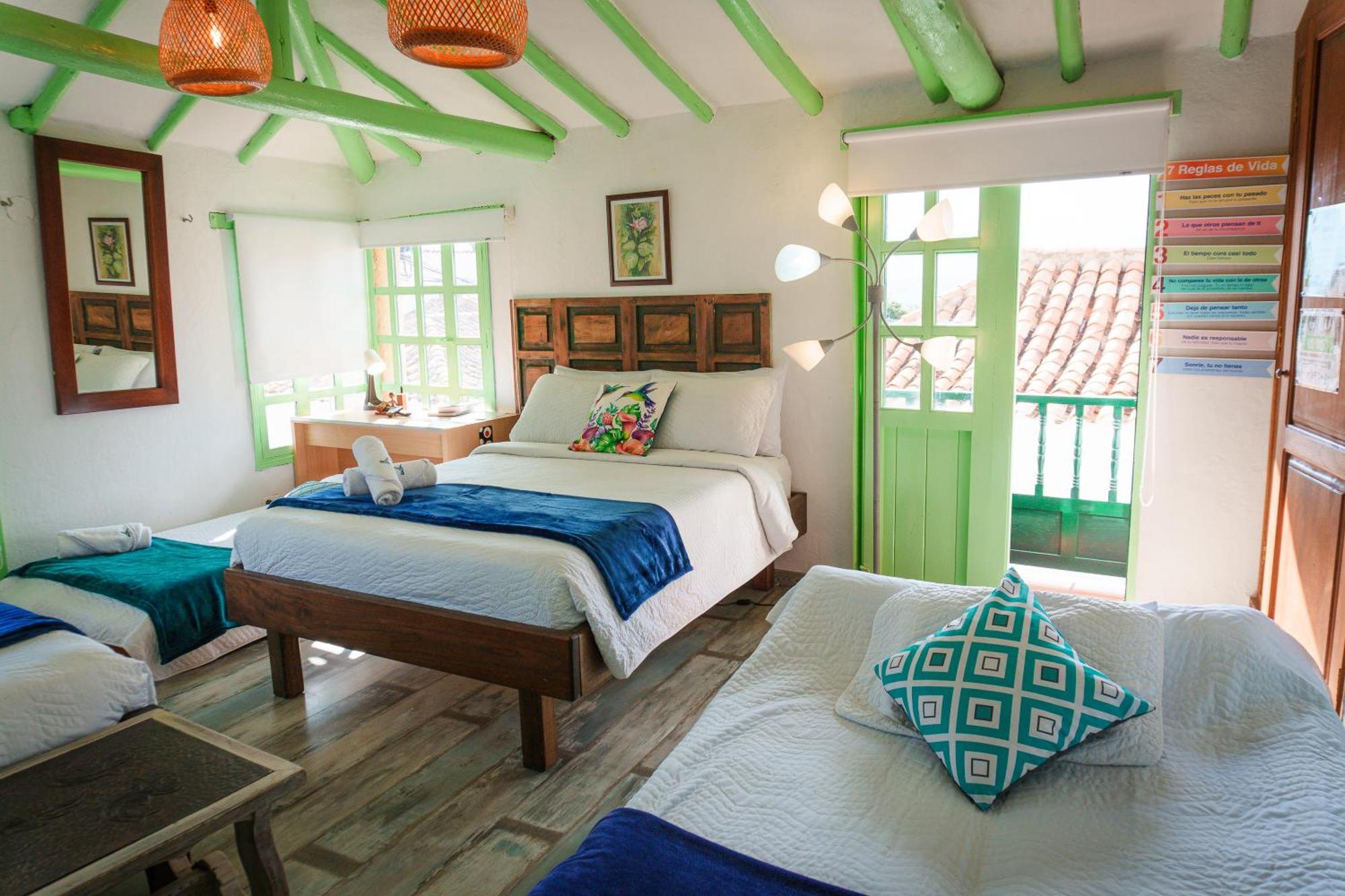 Apartamentos Y Habitaciones Le Colibri - Villa De Leyva Eksteriør billede