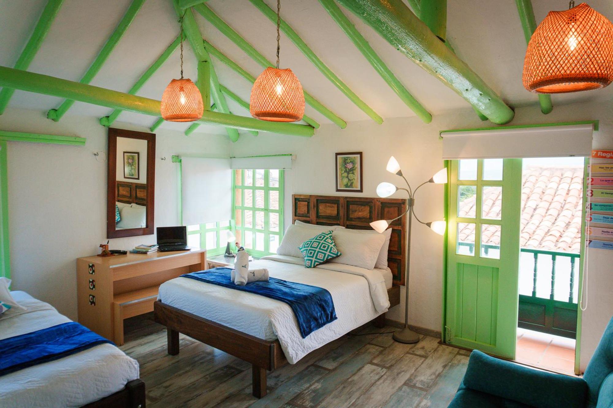 Apartamentos Y Habitaciones Le Colibri - Villa De Leyva Eksteriør billede