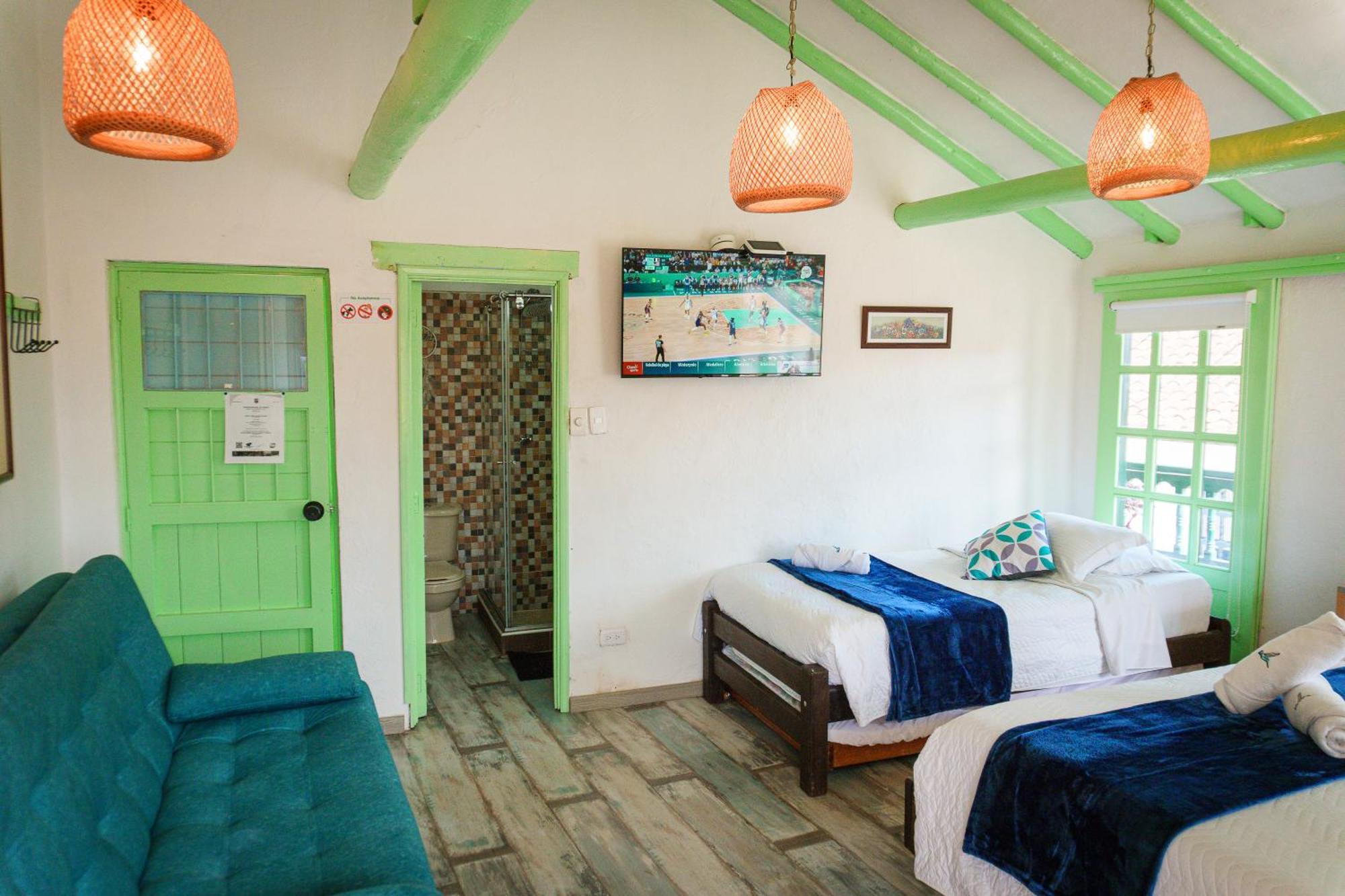 Apartamentos Y Habitaciones Le Colibri - Villa De Leyva Eksteriør billede