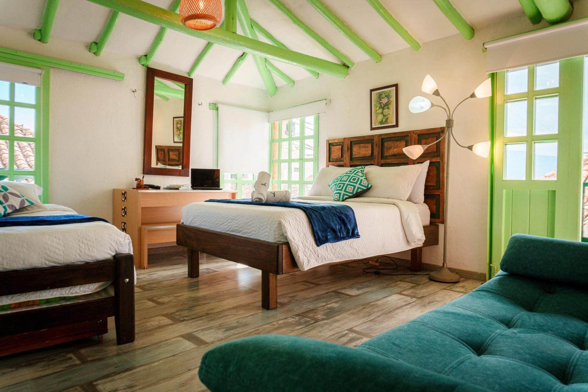 Apartamentos Y Habitaciones Le Colibri - Villa De Leyva Eksteriør billede