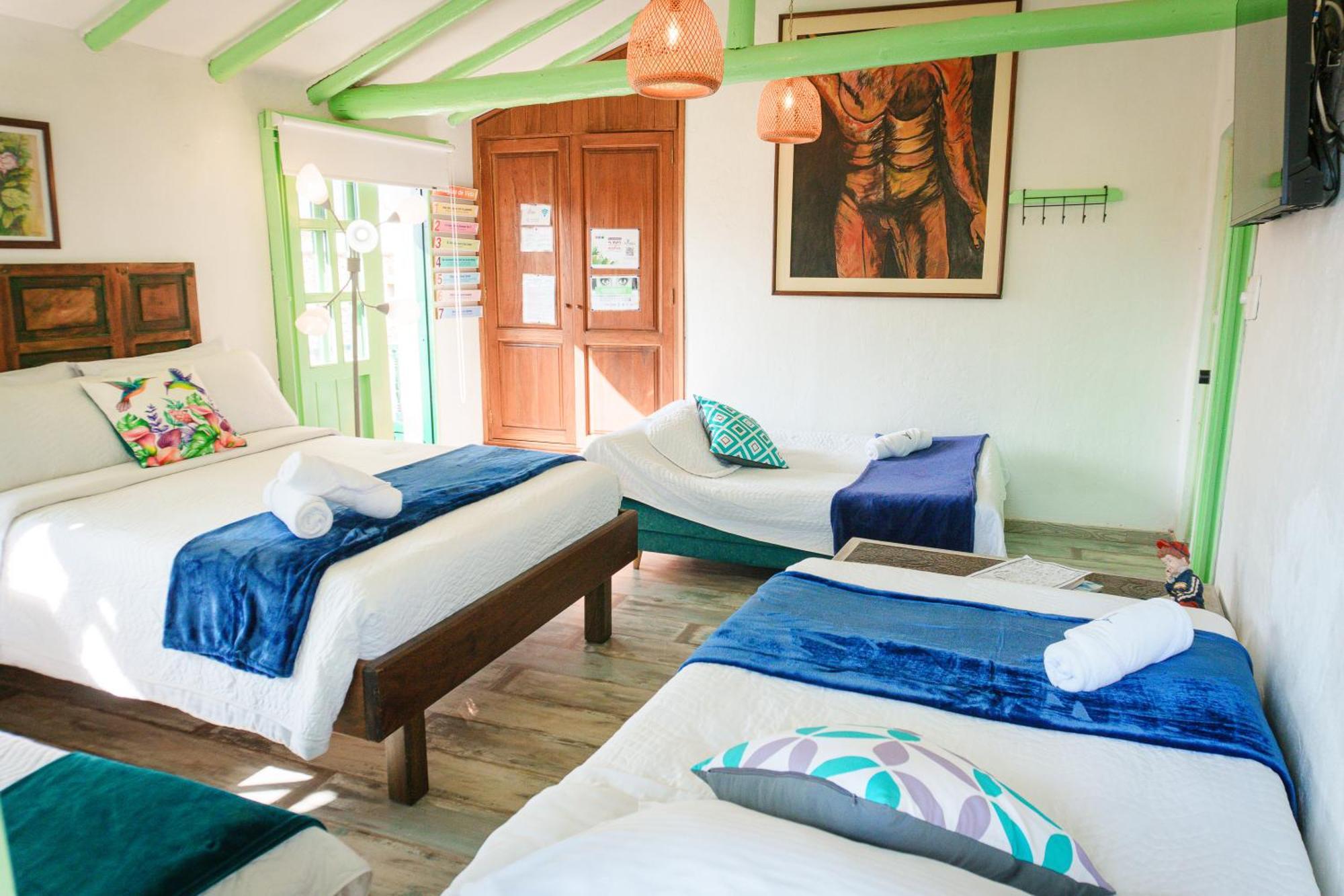 Apartamentos Y Habitaciones Le Colibri - Villa De Leyva Eksteriør billede