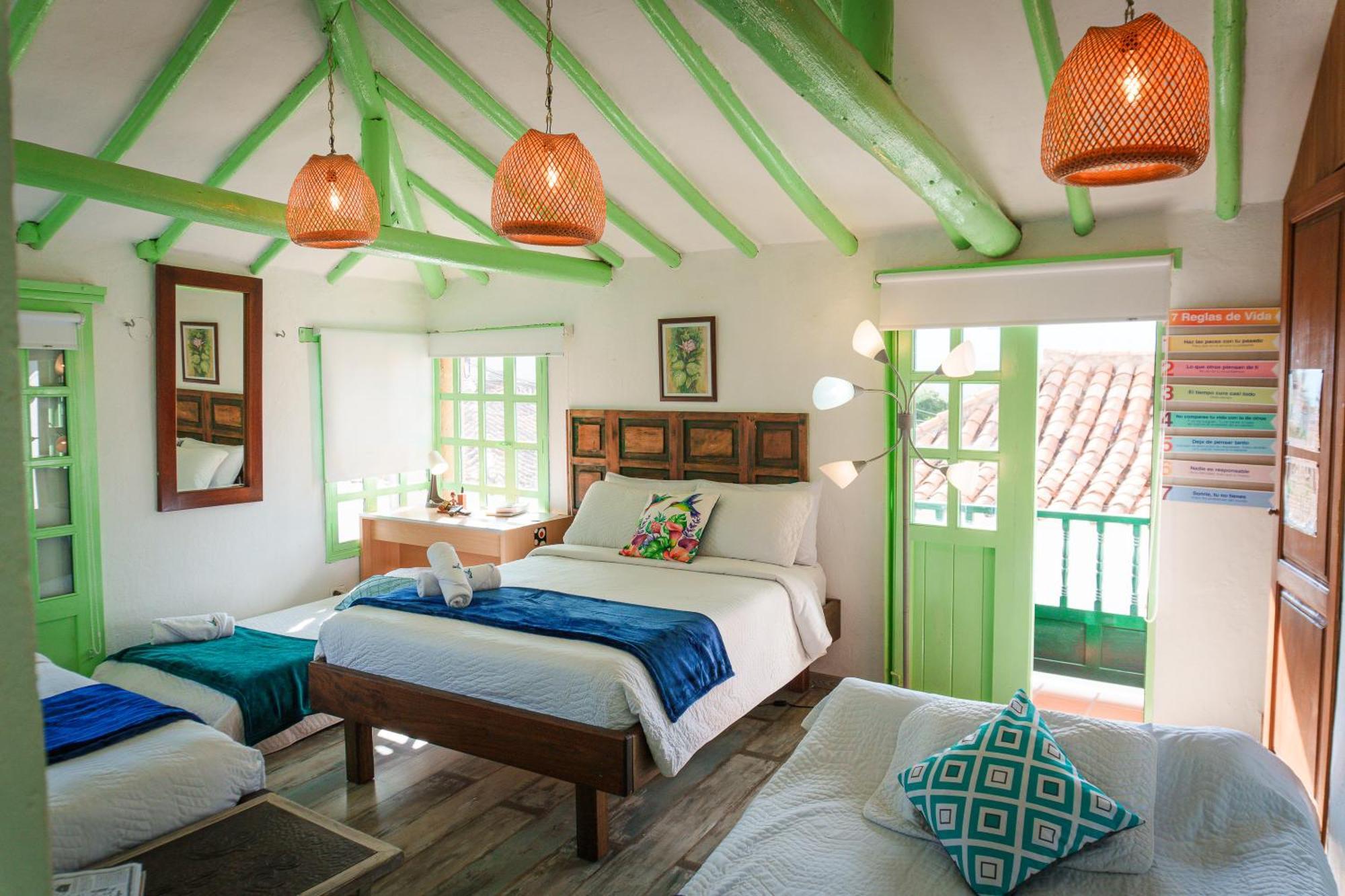 Apartamentos Y Habitaciones Le Colibri - Villa De Leyva Eksteriør billede