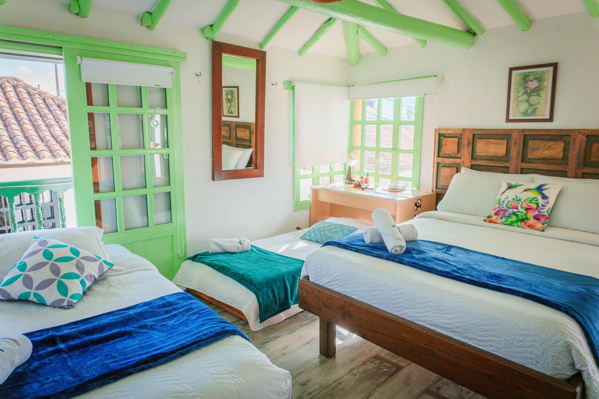 Apartamentos Y Habitaciones Le Colibri - Villa De Leyva Eksteriør billede