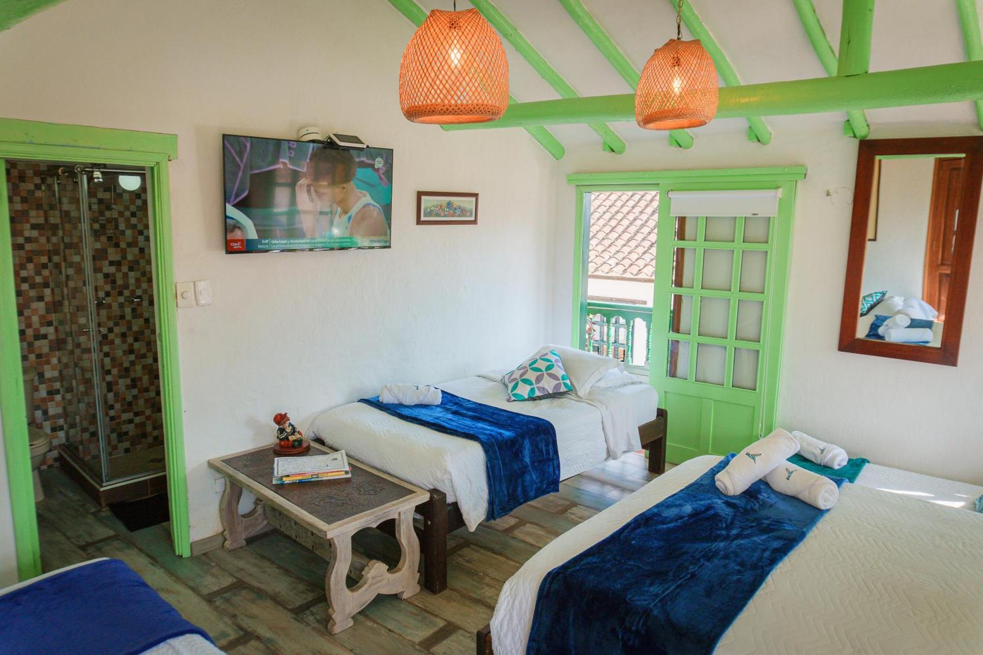 Apartamentos Y Habitaciones Le Colibri - Villa De Leyva Eksteriør billede