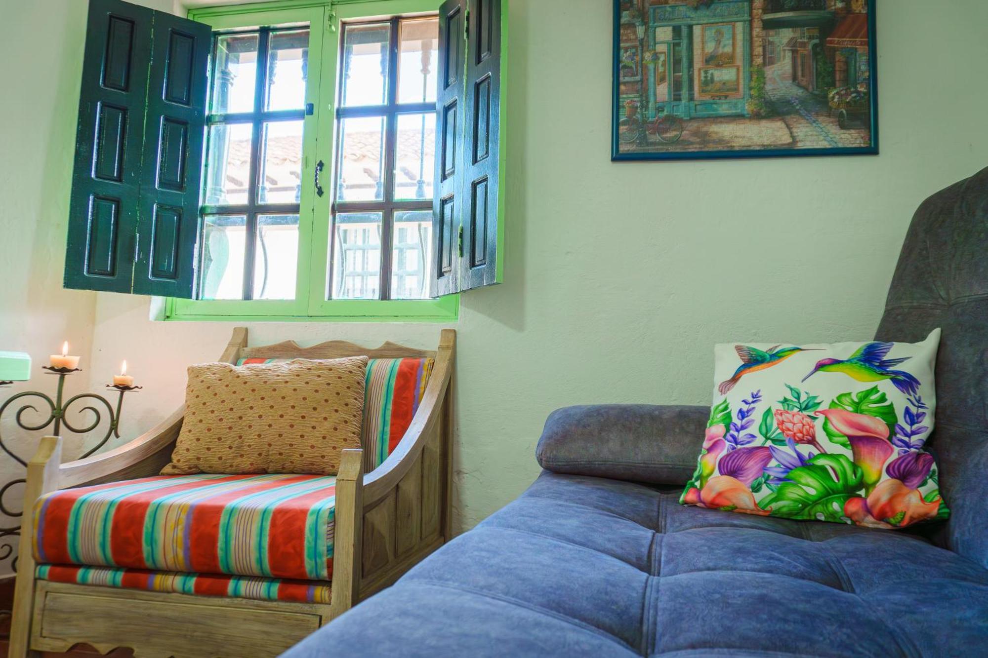 Apartamentos Y Habitaciones Le Colibri - Villa De Leyva Eksteriør billede