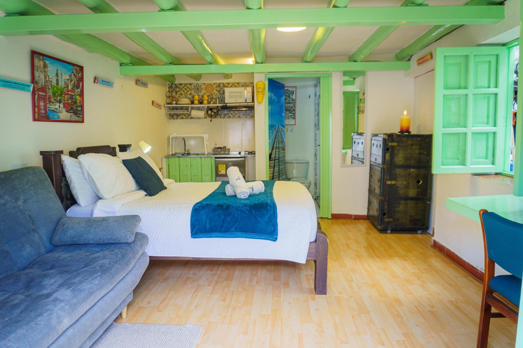 Apartamentos Y Habitaciones Le Colibri - Villa De Leyva Eksteriør billede