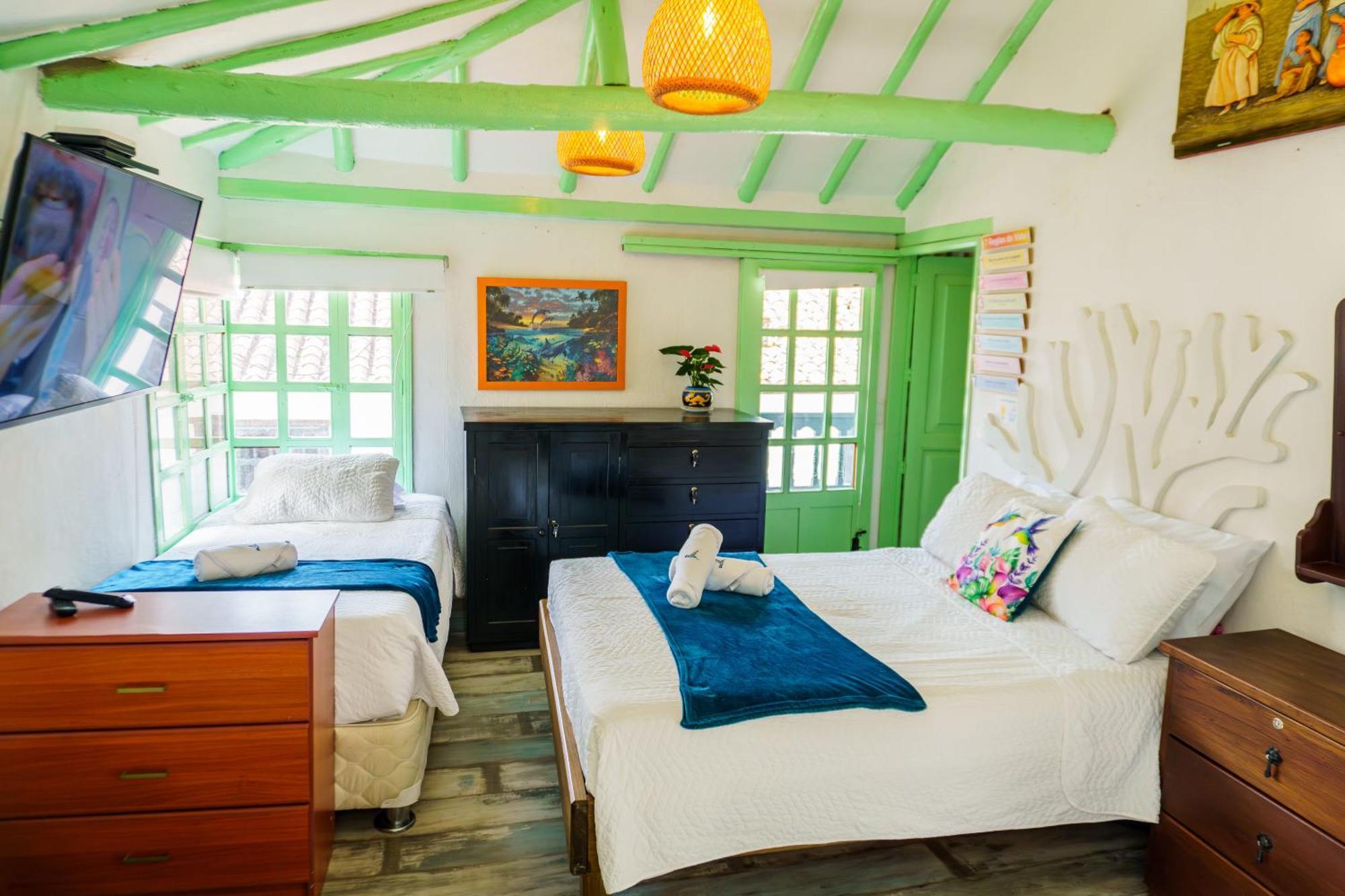 Apartamentos Y Habitaciones Le Colibri - Villa De Leyva Eksteriør billede