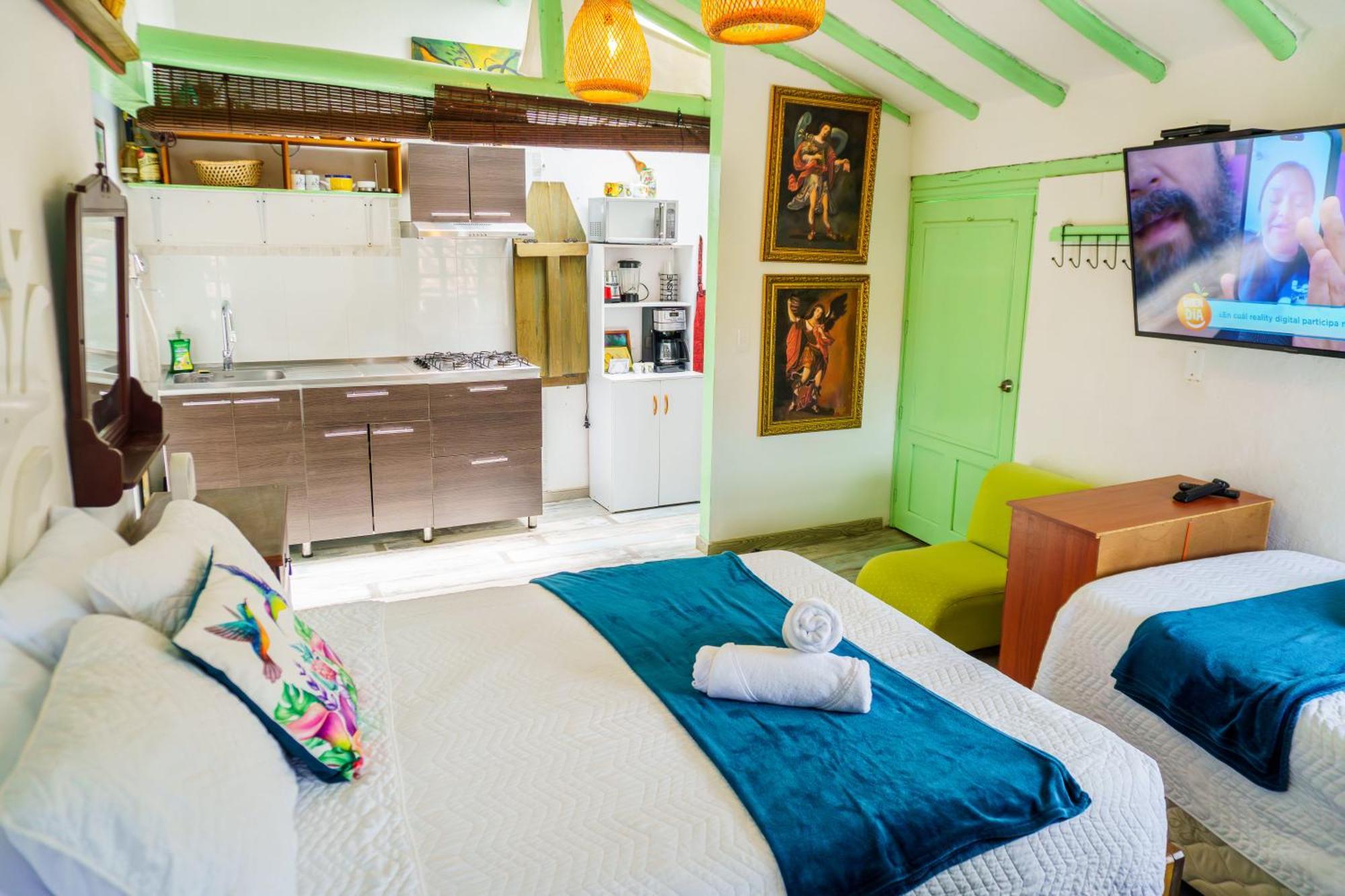 Apartamentos Y Habitaciones Le Colibri - Villa De Leyva Eksteriør billede