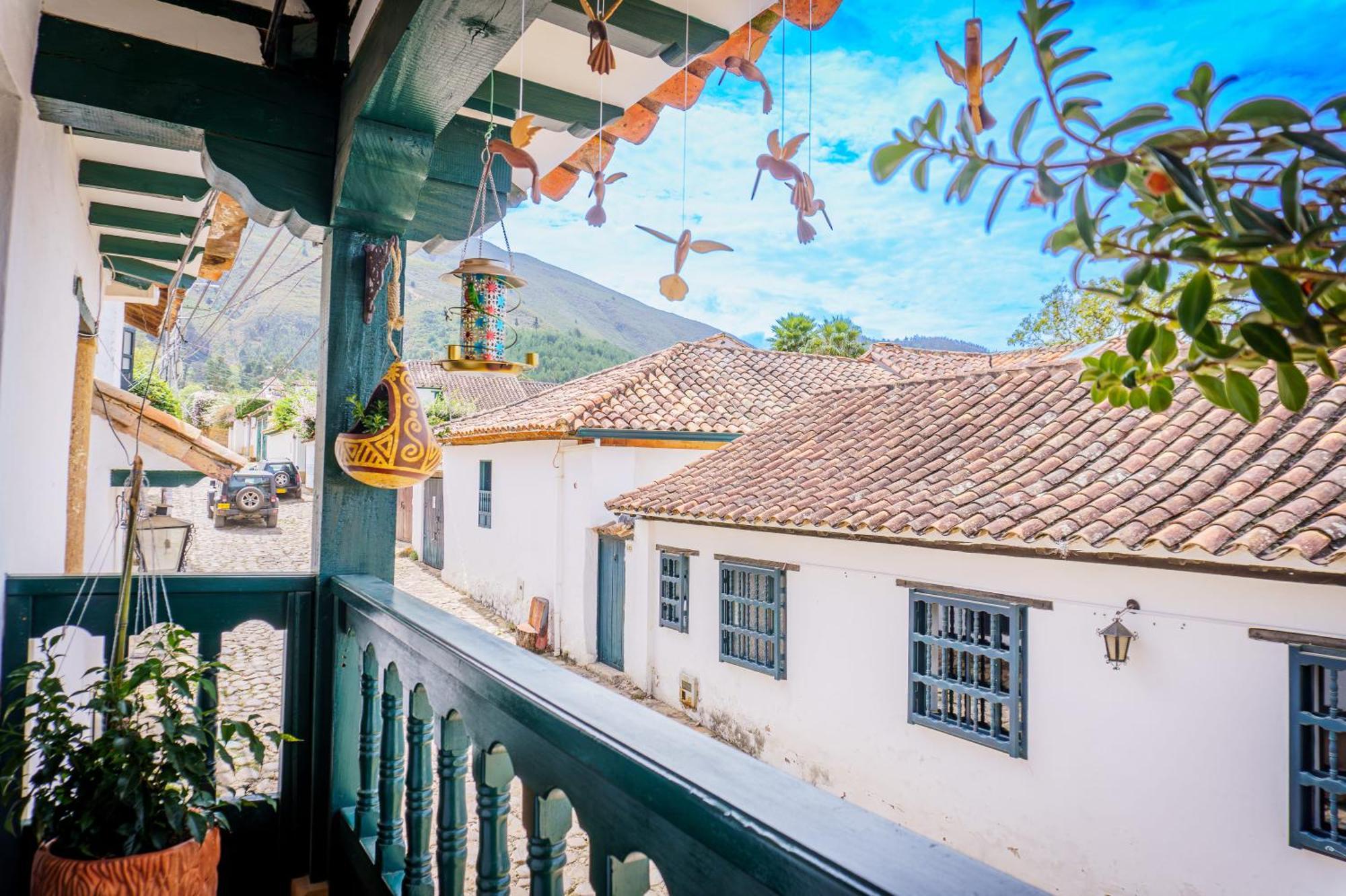 Apartamentos Y Habitaciones Le Colibri - Villa De Leyva Eksteriør billede