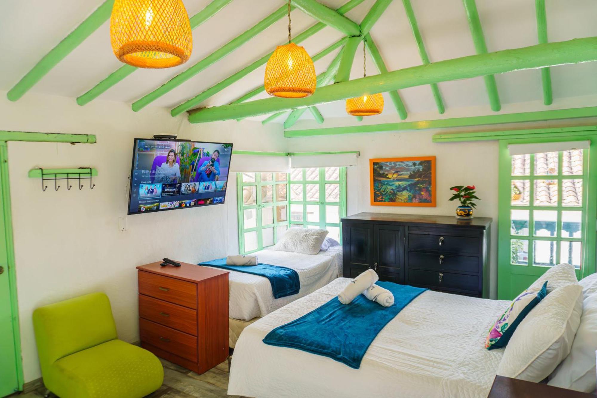 Apartamentos Y Habitaciones Le Colibri - Villa De Leyva Eksteriør billede