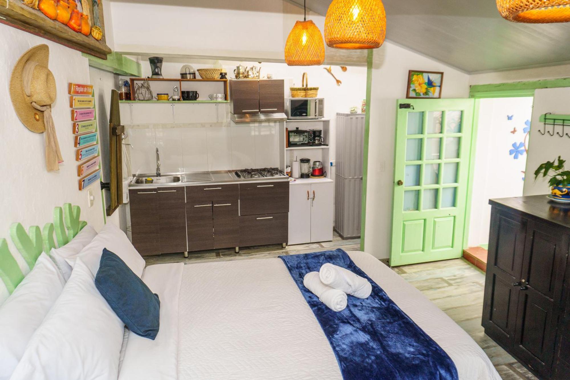 Apartamentos Y Habitaciones Le Colibri - Villa De Leyva Eksteriør billede