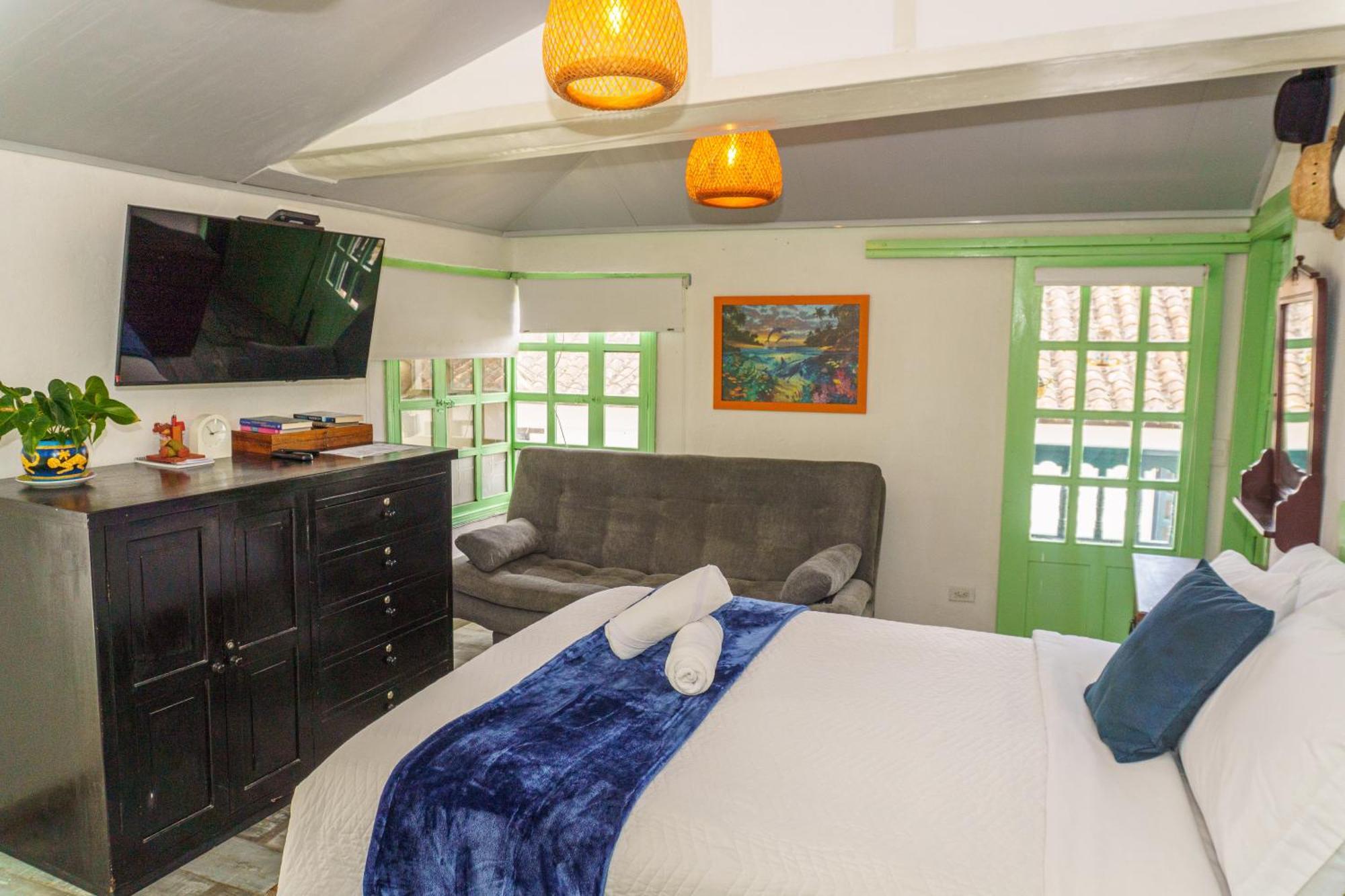 Apartamentos Y Habitaciones Le Colibri - Villa De Leyva Eksteriør billede