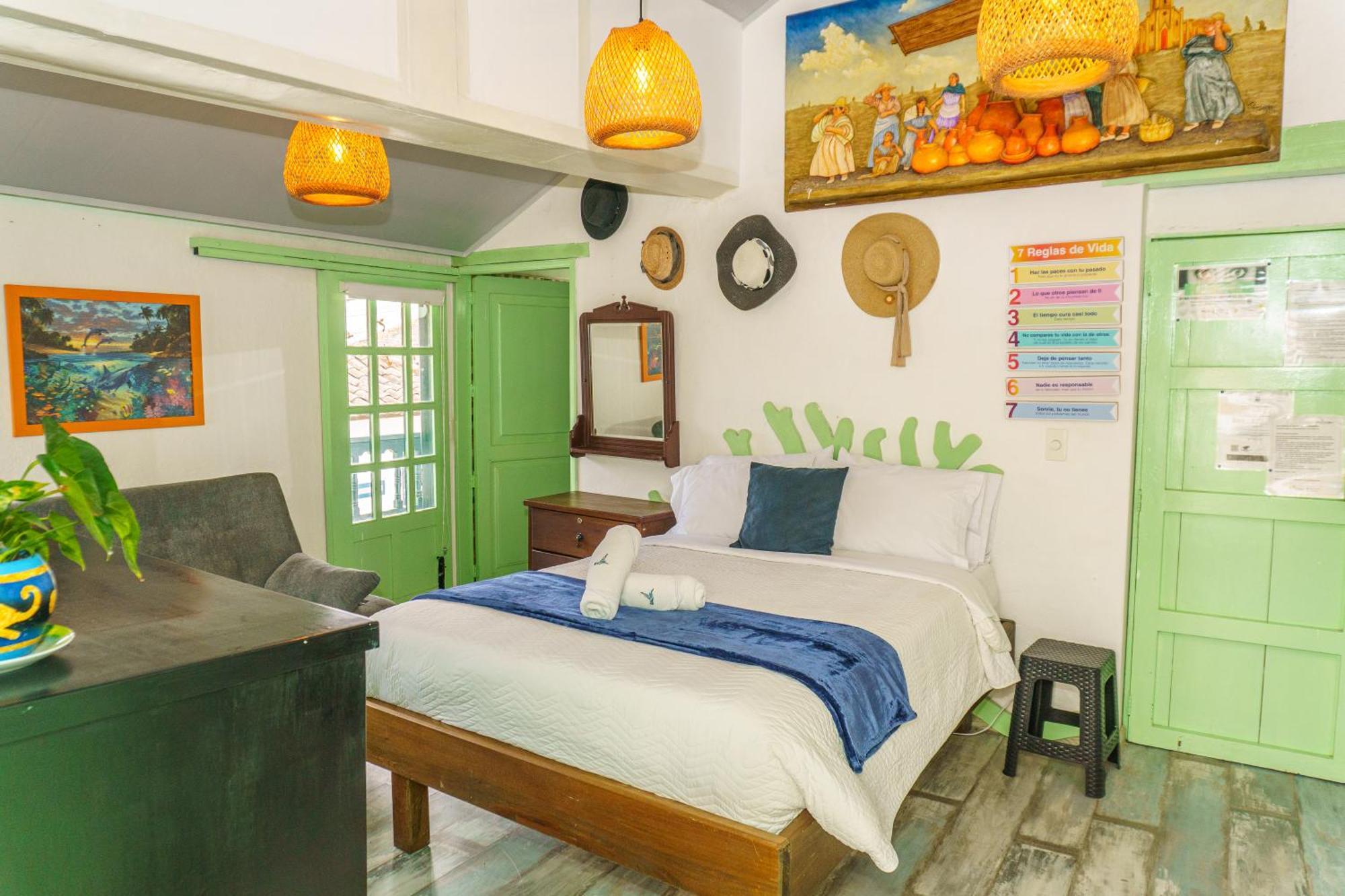 Apartamentos Y Habitaciones Le Colibri - Villa De Leyva Eksteriør billede