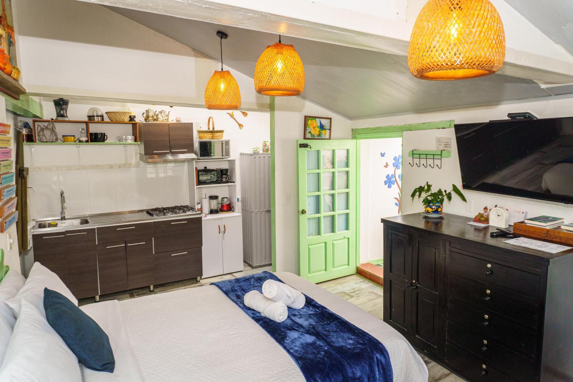 Apartamentos Y Habitaciones Le Colibri - Villa De Leyva Eksteriør billede