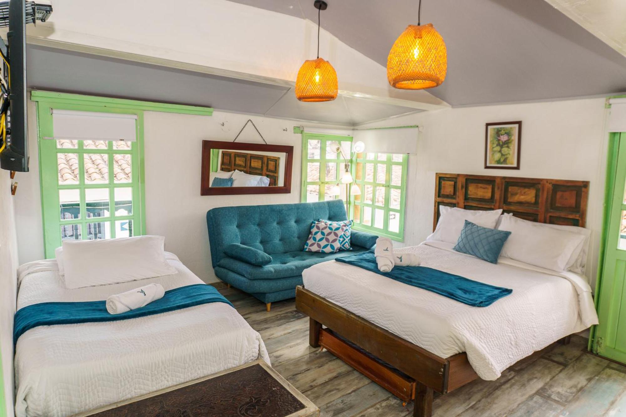 Apartamentos Y Habitaciones Le Colibri - Villa De Leyva Eksteriør billede