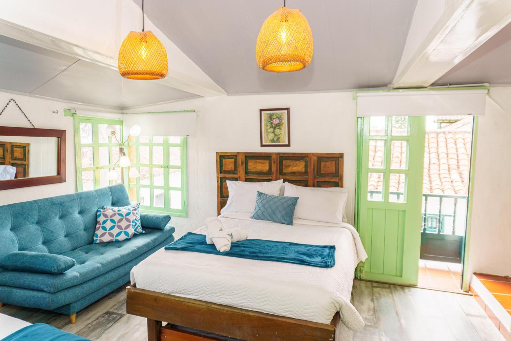 Apartamentos Y Habitaciones Le Colibri - Villa De Leyva Eksteriør billede