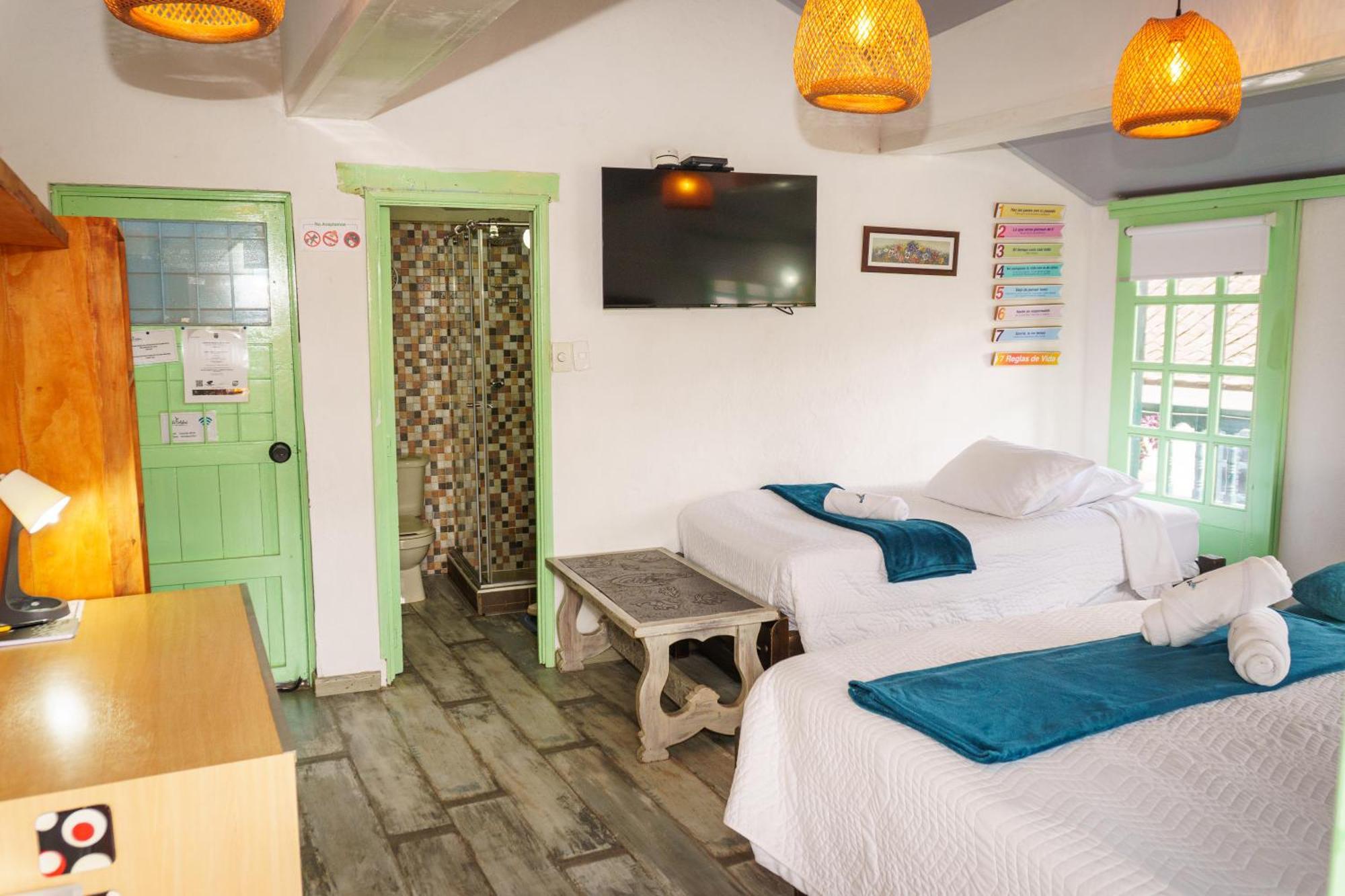Apartamentos Y Habitaciones Le Colibri - Villa De Leyva Eksteriør billede